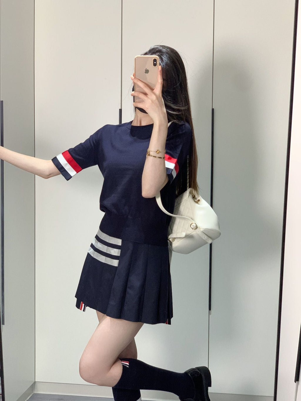 Knitted T-shirt