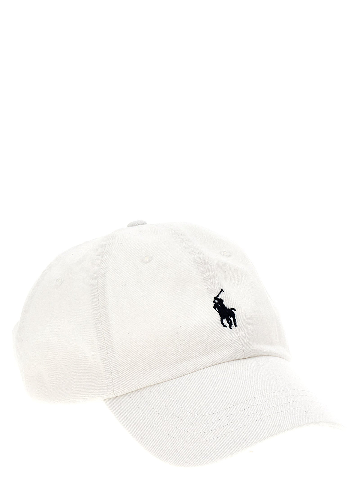 Polo Ralph Lauren White Cotton Baseball Cap