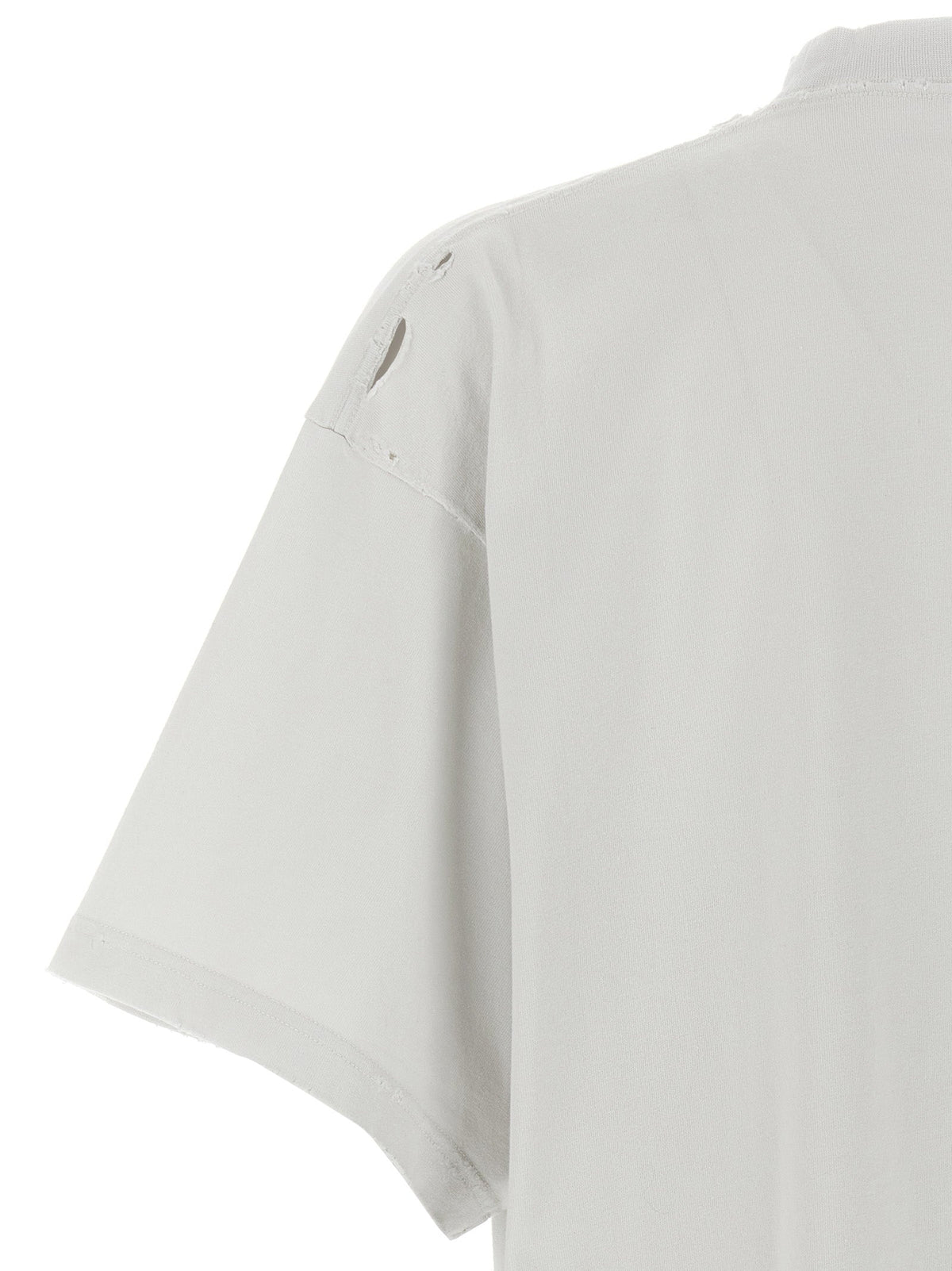 Balenciaga White Cotton Women's T-Shirt