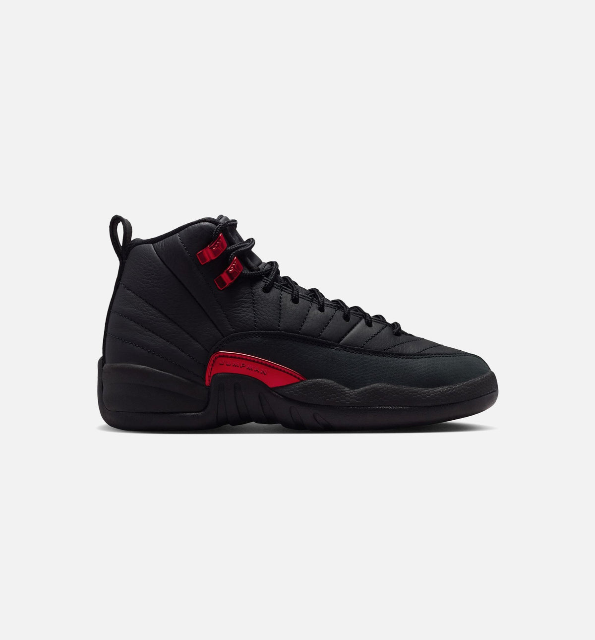 Air Jordan 12 Retro Bloodline Big Kids' Lifestyle Shoes - Black/Varsity Red