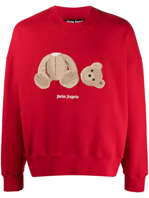 Palm Angels Bear cotton sweatshirt