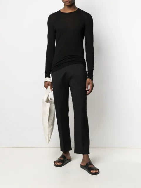 Boris Bidjan Saberi fine-knit cotton jumper