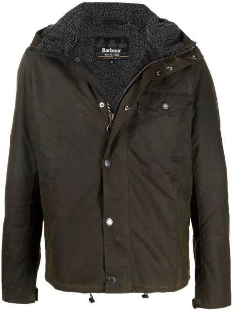 Barbour International Ashby logo-embroidered jacket