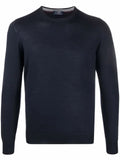 Barba fine-knit crew-neck jumper