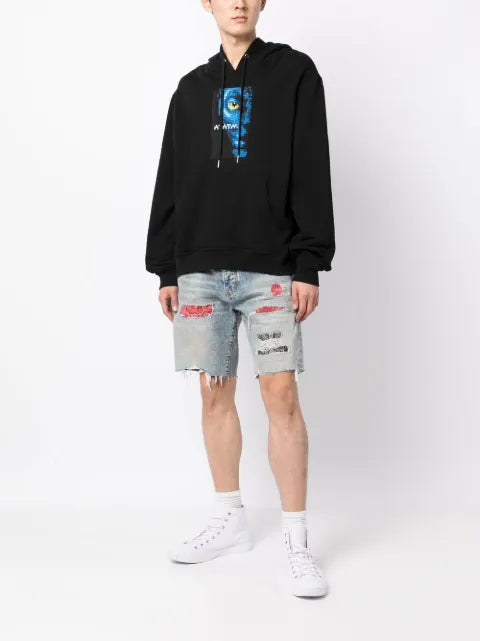Mostly Heard Rarely Seen 8-Bit graphic-print pullover hoodie