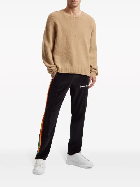 Palm Angels curved-logo jumper