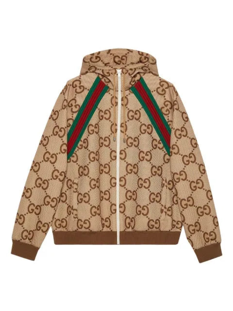 Gucci GG Supreme hooded jacket