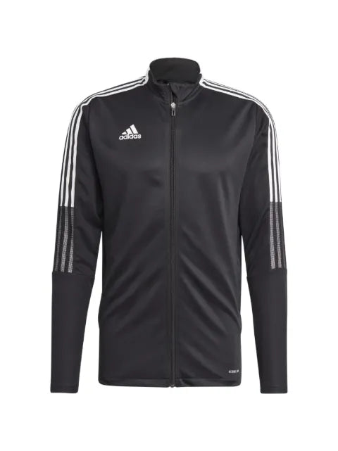 adidas three-stripe panel track jacket