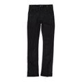 Black P004 Resin Flared Jeans