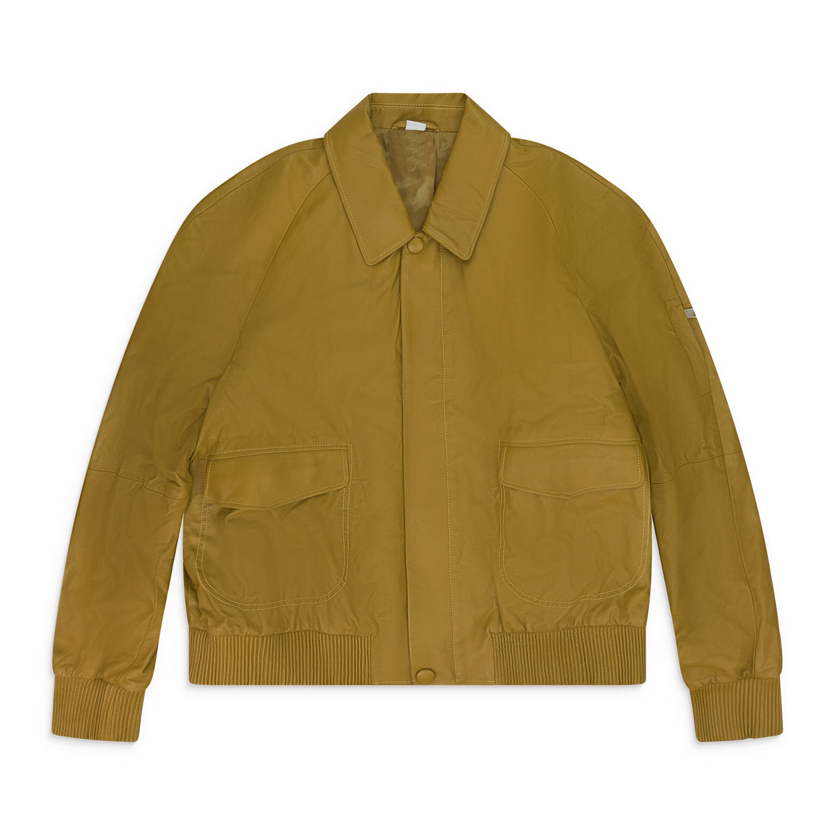 Mustard Flap Pocket Jacket