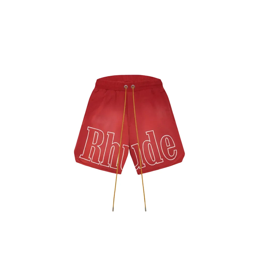 Rhude Logo Track Short