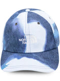 Supreme x TNF bleached-effect baseball cap