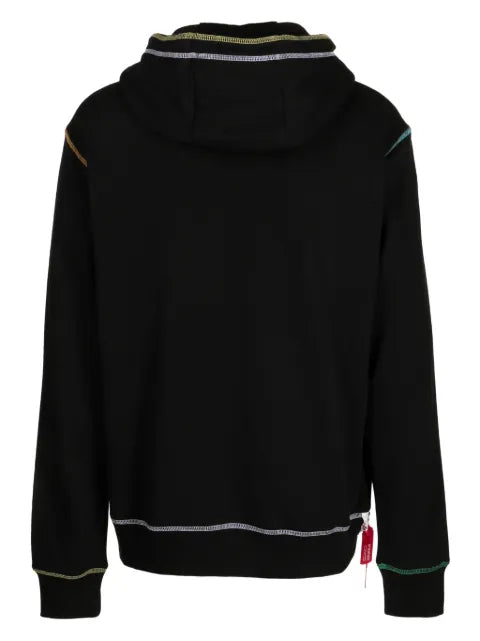 Mostly Heard Rarely Seen 8-Bit Feeling Lucky graphic-print cotton hoodie