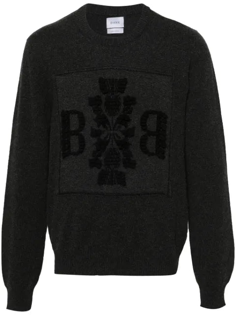 Barrie 3D-logo cashmere jumper