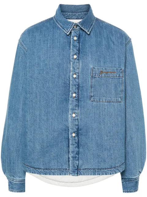 Jacquemus La Chemise Boulanger denim shirt jacket