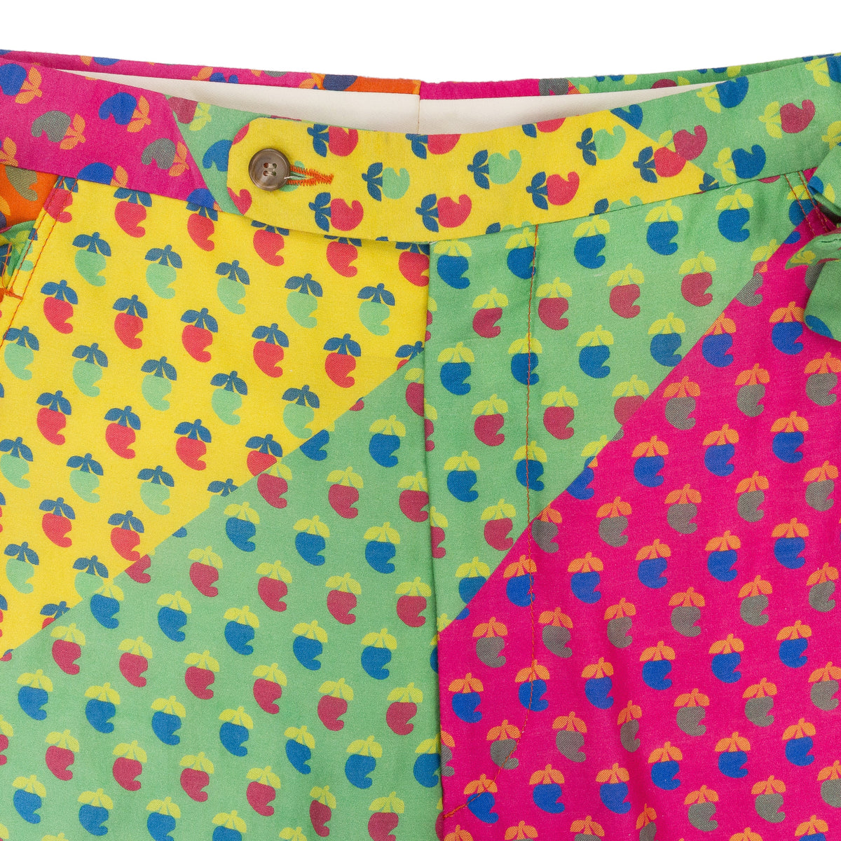 MULTICOLOR SUMMER PAISLEY PANTS