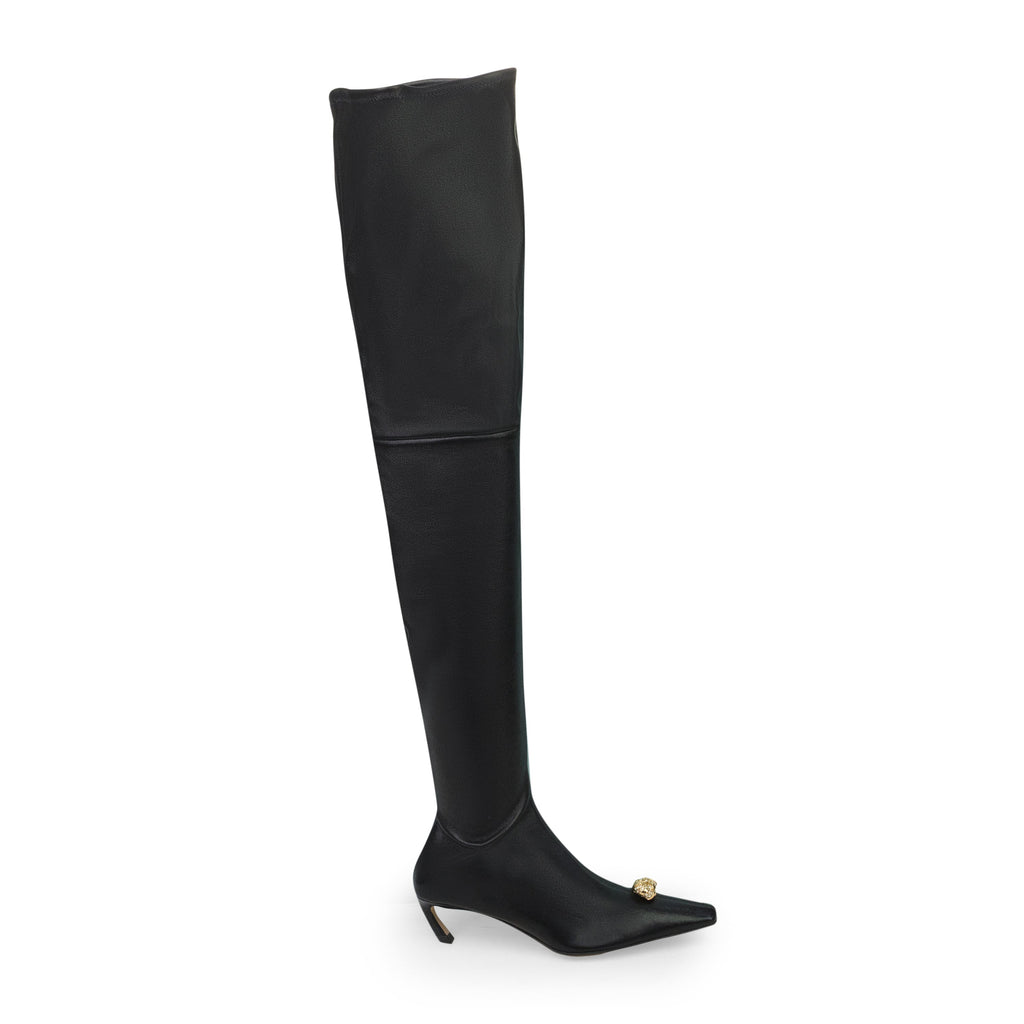 BLACK SWING CUISSARDES OVER THE KNEE BOOTS