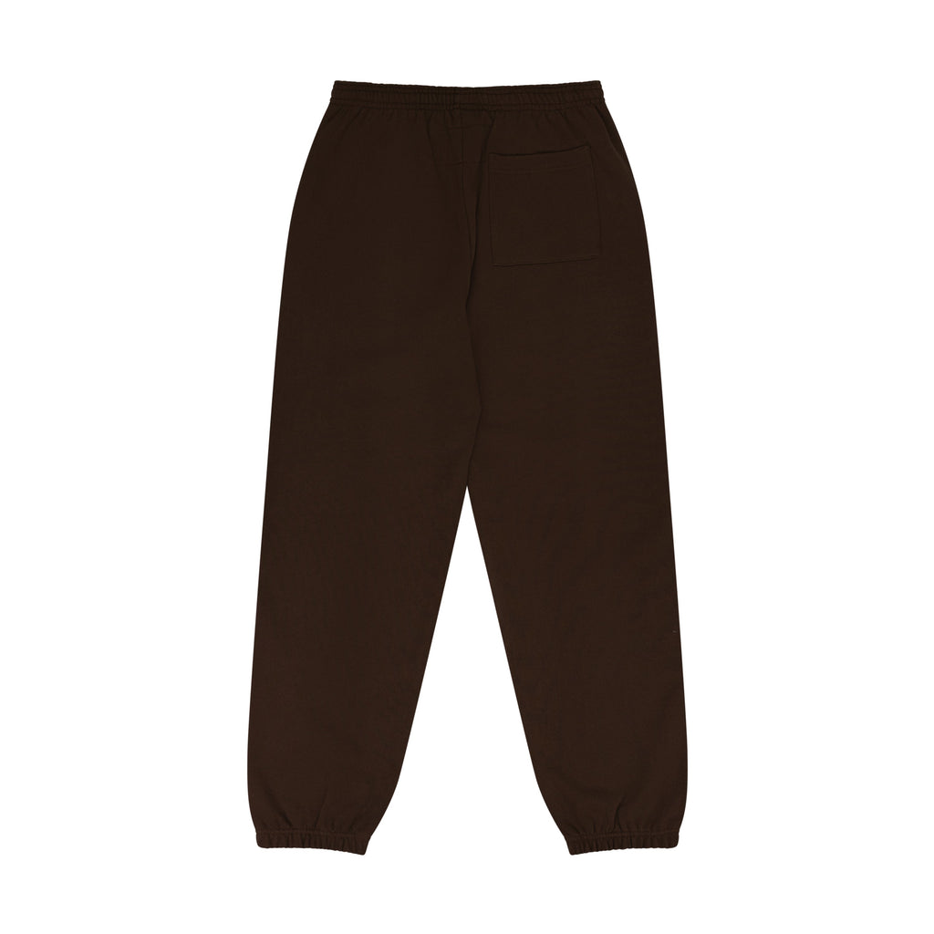 Brown Rhinestone OG Logo Sweatpants