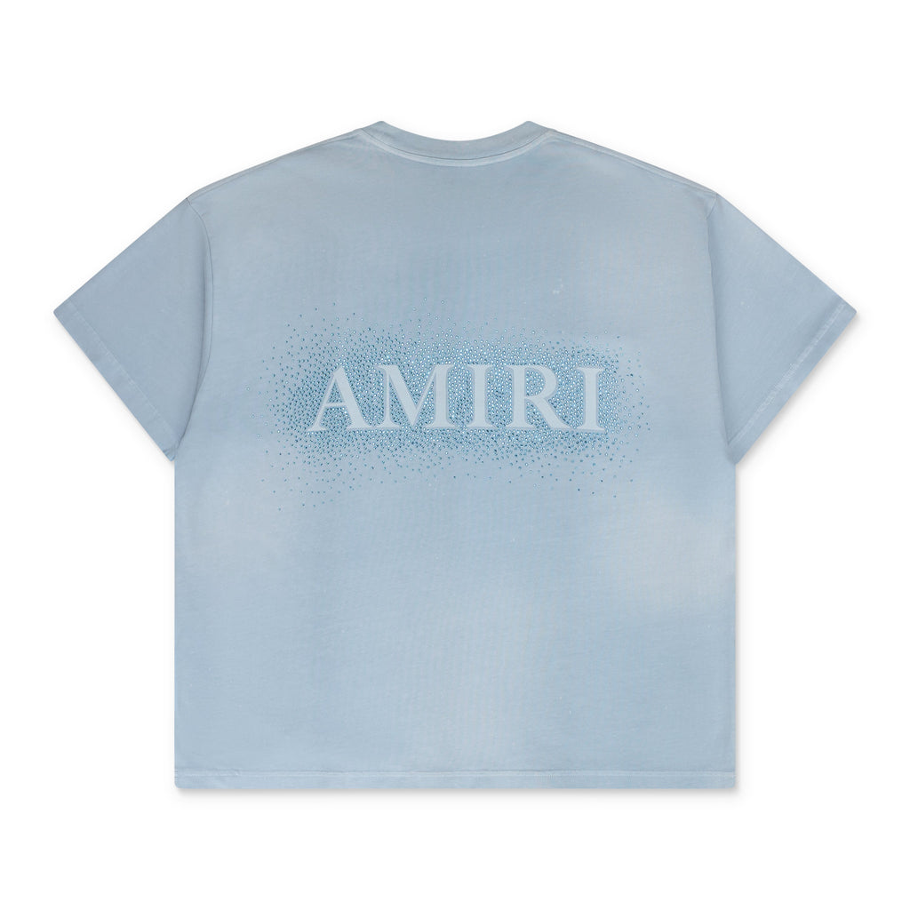 Ashley Blue Crystal Burst MA Tee