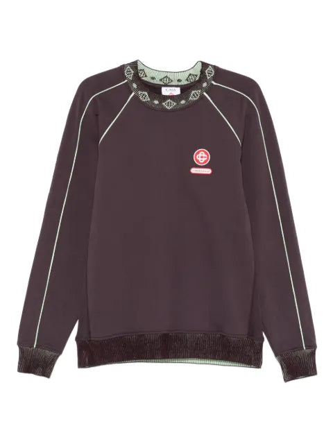 Casablanca logo-trim sweatshirt