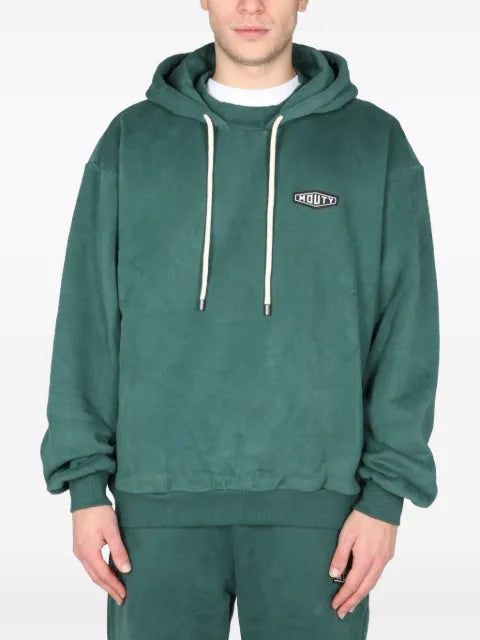 MOUTY logo-patch hoodie
