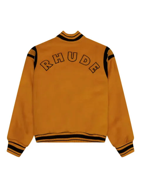 RHUDE logo-detail bomber jacket