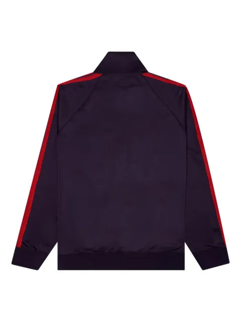 Needles side-stripe butterfly-embroidered jacket