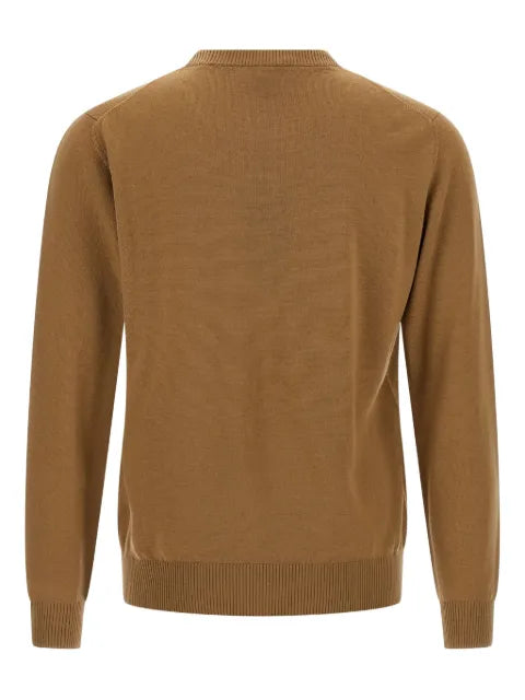 FENDI embossed-pocket wool sweater
