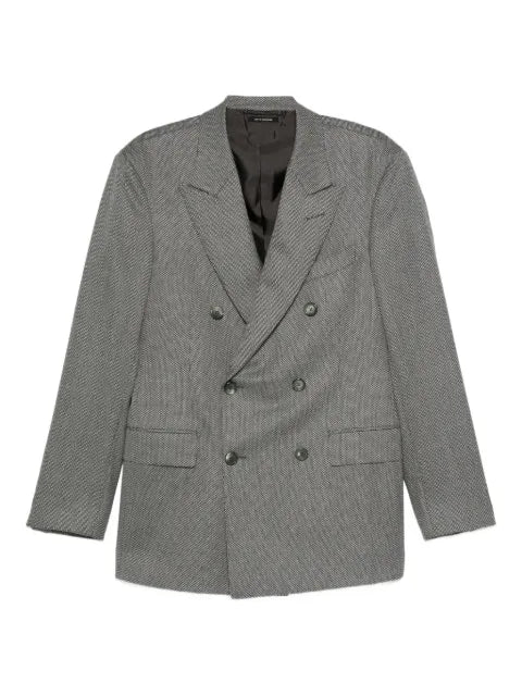 TOM FORD double-breasted wool blazer