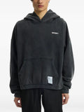 Satisfy logo-detail hooded sweatshirt