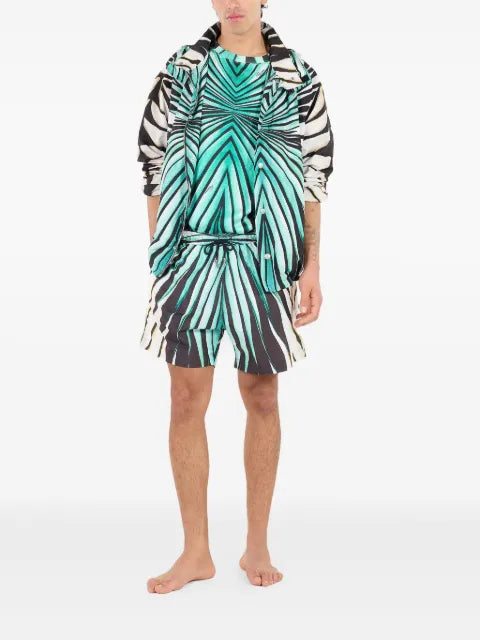 Roberto Cavalli Ray Of Sea-print jacket