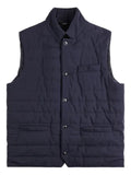 Fay padded vest with pockets
