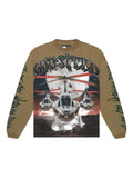 GODSPEED Air Strike graphic long-sleeve sweatshirt