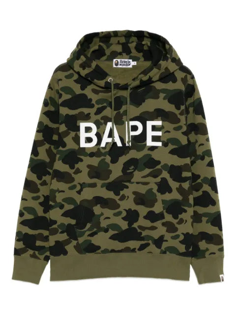A BATHING APE® camo-print cotton hoodie