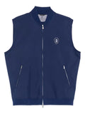 Brunello Cucinelli logo-embroidered gilet