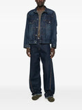 sacai flap-pocket denim jacket