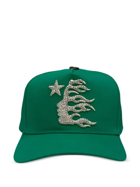 HELLSTAR rhinestone-embellished baseball cap