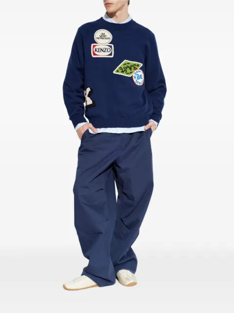 Kenzo crew-neck long-sleeve sweater
