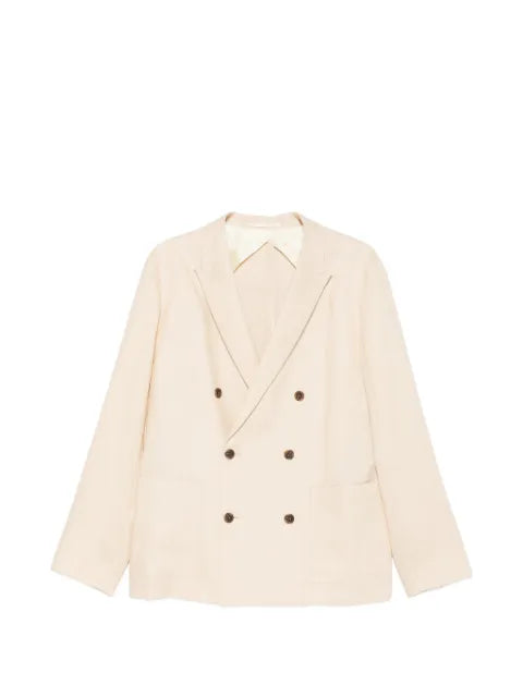 NN07 Jordin - double breasted linen blazer