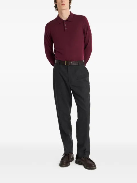 Pringle of Scotland buttoned merino wool sweater