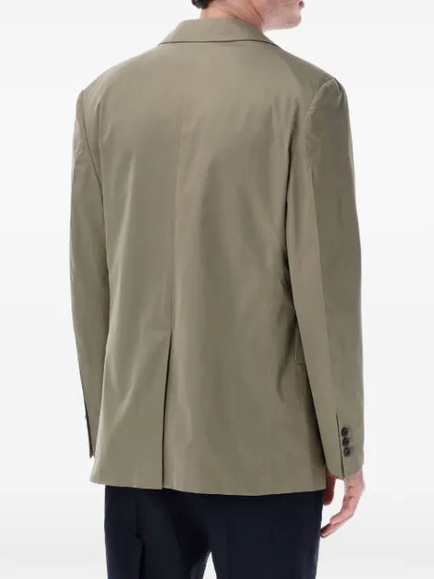 Prada button poplin blazer