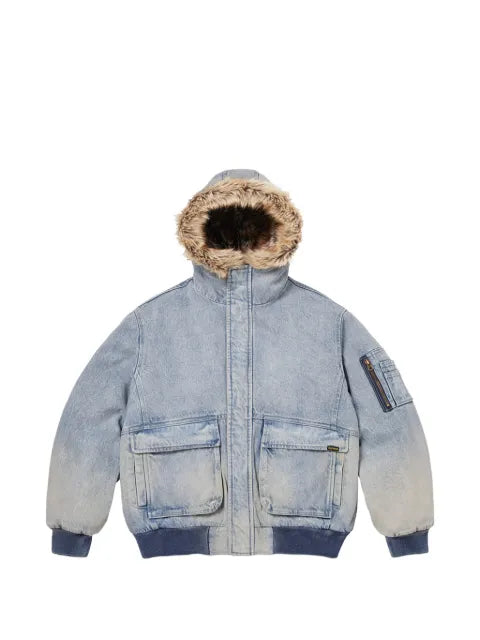 Supreme reversible faux-fur jacket