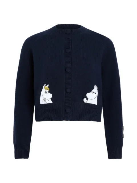 Patou x Moomin Snorkmaiden cardigan