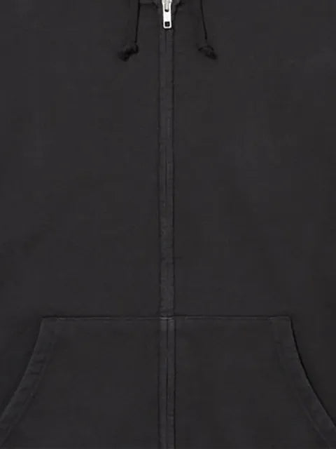 Supreme cut-out zip-up hoodie