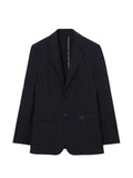 Burberry seersucker cotton linen tailored jacket