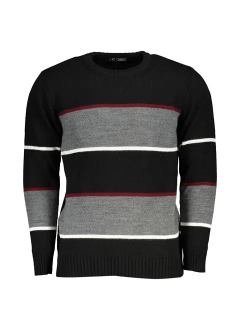 U.S. Grand horizontal-stripe crew-neck sweater