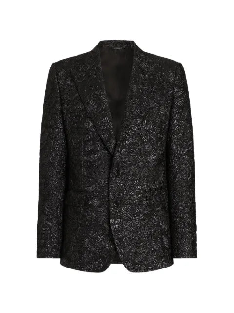 Dolce & Gabbana Sicilia light single-breasted brocade jacket