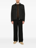 SANDRO zip-fastening pocket jacket