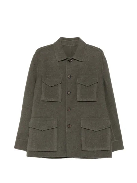 Eleventy four-pocket wool jacket