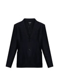 Giorgio Armani notched-lapel textured jacket